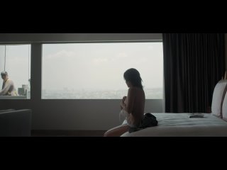 maid 2018. maid undressing in front of window cleaner