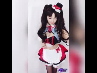 choco maid tohsaka rin cosplay